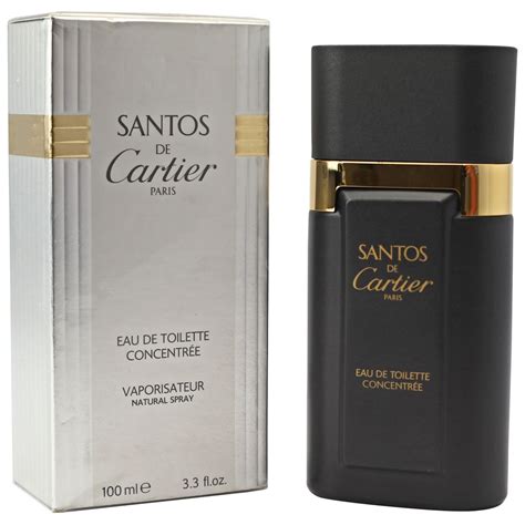 eau concentrée de cartier|santos cartier eau toilette.